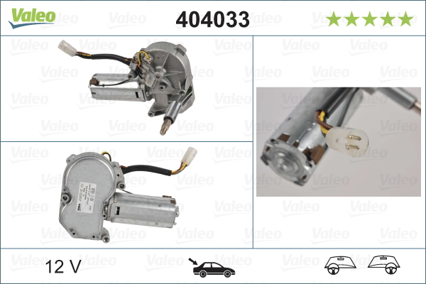 Wiper Motor - 404033 VALEO
